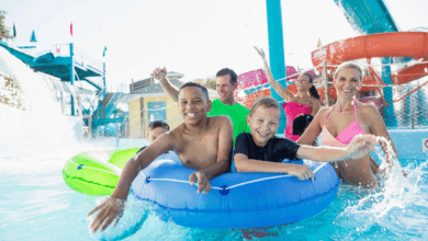 Family-friendly accommodations with play areas