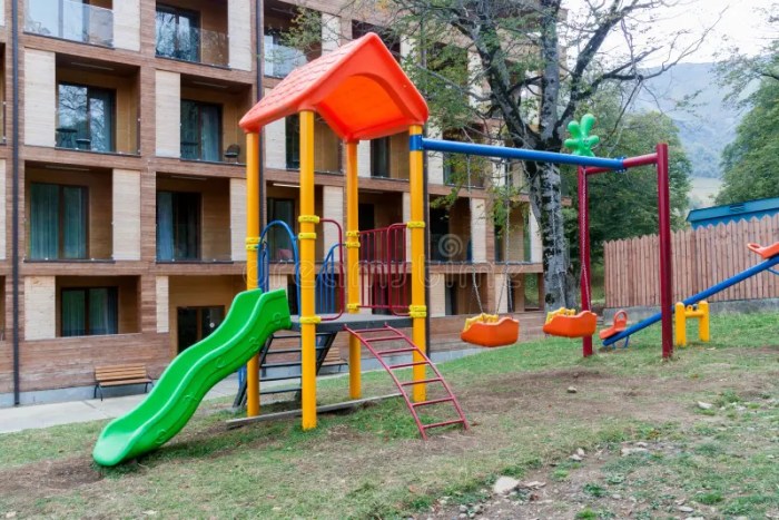 Hotels that offer playground facilities for children